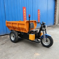 Mini-dumper électrique souterrain de 2 tonnes à levage hydraulique complet pour le transport minier