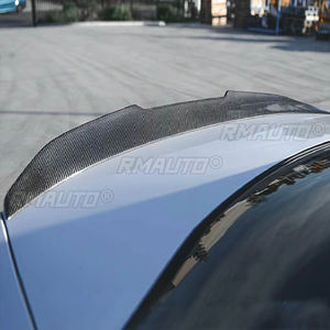 Aileron de coffre arrière en fibre de carbone style MP M4 PSM pour BMW Série 2 F22 F23 F87 2014-2021 Noir brillant - Product Image 6