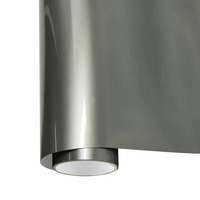 Film de covering automobile PVC argenté métallisé liquide de haute qualité, film de changement de couleur, protection UV 95%, anti-jaunissement, garantie 2 ans, résistant au sable