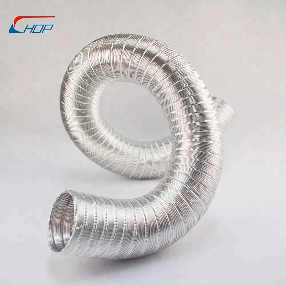 Secador de aire de ventilación manguera Flexible ampliable Semi-rígido de aluminio