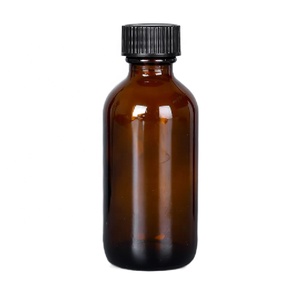 Botella de vidrio transparente de 2 oz del fabricante con tapa de polipropileno, botella de muestra de vidrio Boston redonda para pociones, jugos, shots de jengibre, aceites - Product Image 3