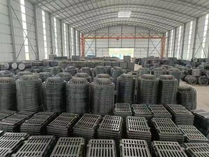 MaxIn sắt dễ uốn D400 đúc nắp hố ga tròn CE ISO9001 được chứng nhận bề mặt bitum đen cho an toàn đường bộ - Product Image 6