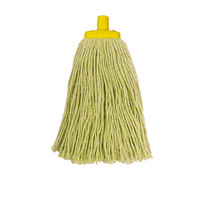 Tête de vadrouille en coton domestique robuste recharge de vadrouille humide remplacement de vadrouille à cordes réutilisable pour cuisine salle de bain