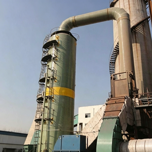 Hebei Tingqian : Tours de désulfuration en <span class=keywords><strong>fibre</strong></span> de verre personnalisées, technologie d'enroulement intégrée, services de pliage et de découpe, finition lisse - Product Image 5