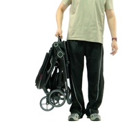 Poussette bébé pliable et détachable, légère, amortissante, bidirectionnelle, certifiée CE, pratique pour les supermarchés
