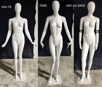 Mannequin de présentation femme en fibre de verre, corps entier, blanc, taille 20, pour vêtements, support européen original 15