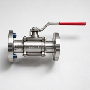 Válvula de Bola Manual con Brida de Acero al Carbono Grado Químico ANSI Clase 150 CF8 CF8M de Paso Completo OEM - Product Image 5