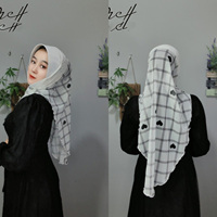 Abaya en Chiffon Imprimé Dubai, Hijab Islamique pour Femme, Turban en Denim et Cachemire, Foulards et Turbans