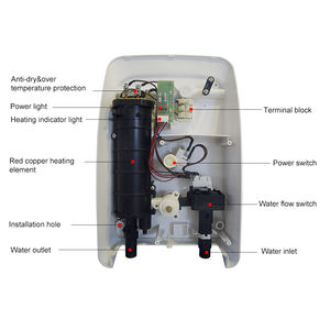 Sustainable Portable Water Heater Calentador De Agua Electric High Temperature 55 Degree 220V Instant Heater - Product Image 4