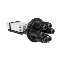 Boîte de jonction 2 en 4 sorties F103M Fermeture fibre optique mufas mecanicas de 48