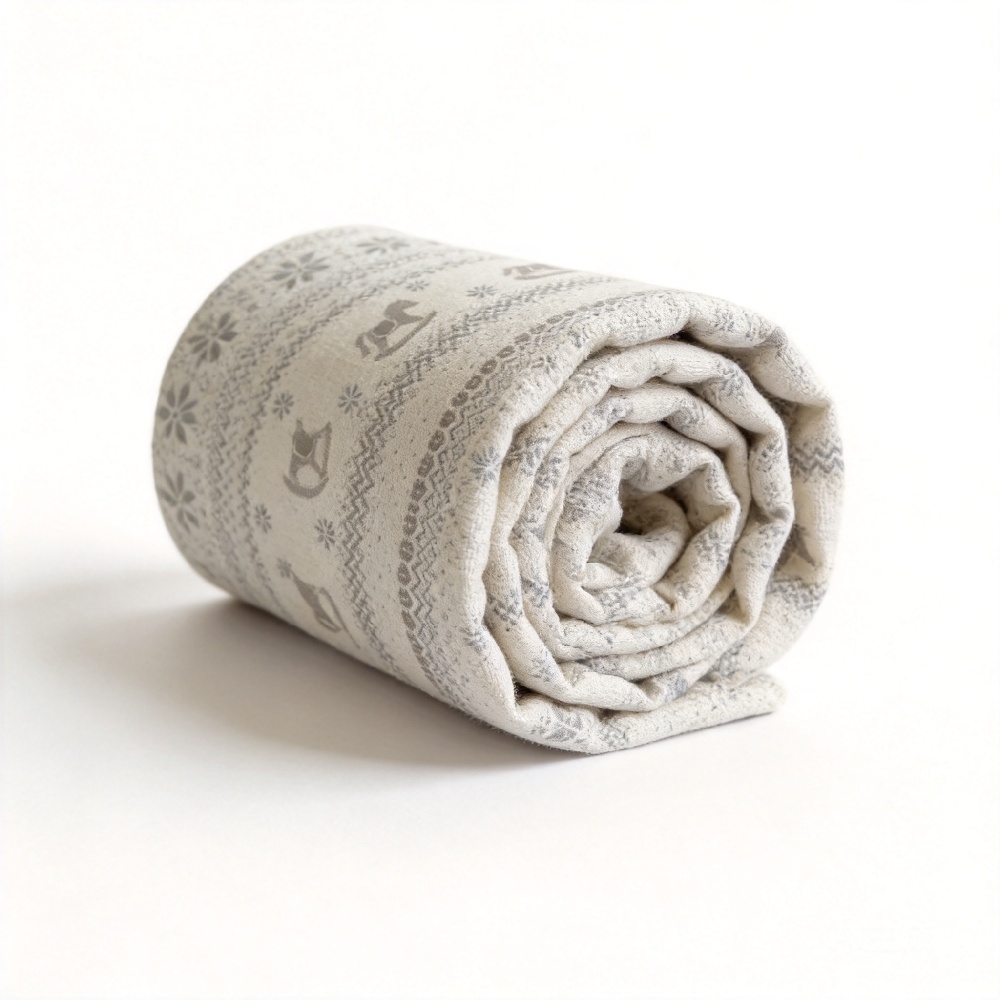 New Technology Jacquard Knitted Pe Cooling Fabric with Animal Pattern for Home Textile Mattress Pillow Bed Use