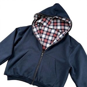 Sweat à capuche rose zippé pour homme, coupe classique, couleur unie, décontracté, pour l'automne, 100 % coton tissé, écologique, respirant, Beazer Sports 310g - Product Image 2