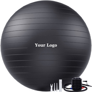 Juego de Pelotas de Yoga Ecológicas, Mini <span class=keywords><strong>Pelota</strong></span> <span class=keywords><strong>Ovalada</strong></span> de 55cm de Masaje de Corcho de PVC, Alivio del Estrés - Product Image 2