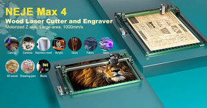 Laser <strong>Engraver</strong> NEJE Max 4 V2 E80 Multifunction Optical Power 24W Laser Cutting <strong>Machine</strong> for Wood Acrylic <strong>Leather</strong> - Product Image 4