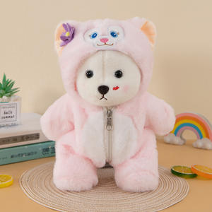 Oso <span class=keywords><strong>de</strong></span> <span class=keywords><strong>Peluche</strong></span> Lena <span class=keywords><strong>de</strong></span> 30 cm con Ropa Intercambiable, Juguete <span class=keywords><strong>de</strong></span> <span class=keywords><strong>Peluche</strong></span> con Ropa Intercambiable, Muñeco <span class=keywords><strong>de</strong></span> <span class=keywords><strong>Peluche</strong></span> para Jugar a Cambiar <span class=keywords><strong>de</strong></span> Ropa, Juguete Suave <span class=keywords><strong>de</strong></span> <span class=keywords><strong>Peluche</strong></span>, Regalo - Product Image 5