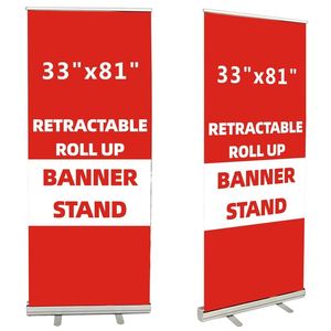Exhibidor Publicitario Retráctil de Aluminio, Tipo Pop-Up, con Impresión, para Exteriores, Eficaz para Publicidad - Product Image 1