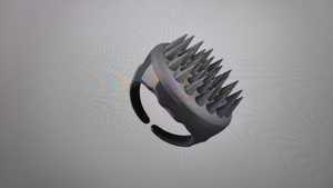 Top Quality Relaxing Jumbo <b>Scalp</b> <b>Massager</b> for Home Use Hair Growth and <b>Scalp</b> Care Soft <b>Silicone</b> Bristle Head Massage Tool - Product Image 6