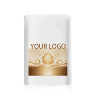 Échantillons de crème solaire/écran solaire et démaquillant personnalisables de 2 ml/5 ml avec logo coloré, thermoscellables et portables