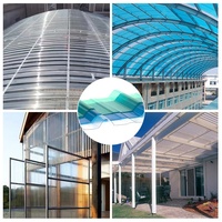 Panneau de toiture en polycarbonate ondulé, longue durée de vie, protection UV, fournisseur de panneaux en plastique solide