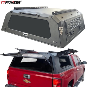 Capot rigide modulaire pour <span class=keywords><strong>Chevrolet</strong></span> <span class=keywords><strong>Silverado</strong></span> 1500 LT Crew Cab Pickup 2020 2021 2022 <span class=keywords><strong>2023</strong></span>, pour benne courte de 5,5 pieds, type camping-car ou topper de camion - Product Image 1