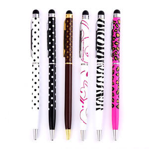 Stylo bille métallique ultra-mince en gros avec logo personnalisé, cadeau promotionnel pour hôtels - Product Image 2