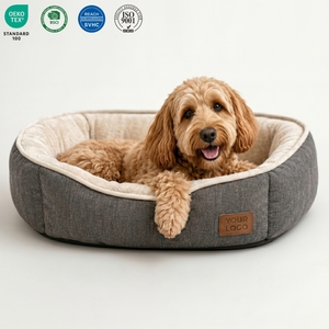Cama Sofá Personalizada <span class=keywords><strong>para</strong></span> Mascotas, Duradera y Cálida, con Impresión de Logotipo, Lavable, <span class=keywords><strong>para</strong></span> Perros y <span class=keywords><strong>Gatos</strong></span> - Product Image 1