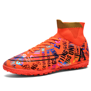 <span class=keywords><strong>Scarpe</strong></span> da calcio da uomo con Top alto da calcio <span class=keywords><strong>scarpe</strong></span> da calcio con lacci per estate inverno primavera-Sneakers sportive da squadra per adulti FG HG <span class=keywords><strong>TF</strong></span> - Product Image 1