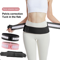 Ceinture de soutien lombaire et pelvien ajustable et confortable pour la récupération post-partum, soutien de la hanche et de la jointure sacro-iliaque (SI)