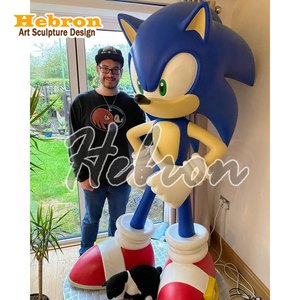 Estatua <span class=keywords><strong>de</strong></span> Anime <span class=keywords><strong>de</strong></span> Alta Calidad, Escultura <span class=keywords><strong>de</strong></span> <span class=keywords><strong>Sonic</strong></span> the Hedgehog <span class=keywords><strong>de</strong></span> Tamaño Real, Estatua <span class=keywords><strong>de</strong></span> <span class=keywords><strong>Sonic</strong></span> <span class=keywords><strong>de</strong></span> Fibra <span class=keywords><strong>de</strong></span> Vidrio para Decoración del Hogar - Product Image 4