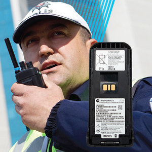 Batería de Litio para Radio Bidireccional PMNN4848 2150mAh IP68 Resistente al Agua para Walkie-Talkie Motorola R7Ex - Product Image 1
