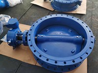 Flange Type butterfly Valve with Gearbox and Handwheel DN450 Ductile Iron Body Face to Face EN558 S13 S14 PN10/16/25 Supplier