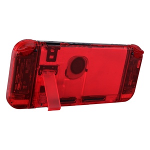 เคสใสสีแดง EXtremeRate สำหรับซ่อมแซม Nintendo Switch ชุดเปลี่ยนอะไหล่ DIY แบบเต็มตัว - Product Image 5