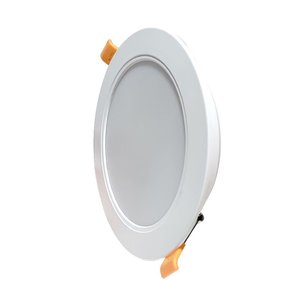 Focio 18W Downlight 1800LM 3000K corpo in alluminio bianco caldo D170 * 25mm incassato per casa ufficio Hotel soggiorno ETL certificato - Product Image 1