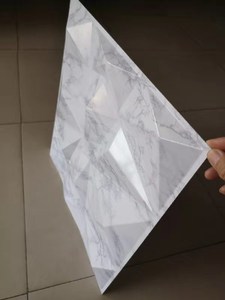 Diseño de mármol PVCWall <span class=keywords><strong>Paper</strong></span> 3D Papel pintado de plástico decorativo para decoración interior del hogar - Product Image 4