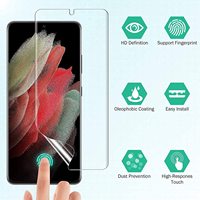 Film Hydrogel TPU en vrac, protecteur d'écran transparent pour Samsung Galaxy S6 S7 S8 S10 S20 S21 S22 Fe Plus Ultra 5G