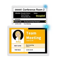 Placa de identificación inteligente para sala de reuniones de 11,6 pulgadas, señalización Digital Ble5.0, pantalla Esl Nfc, tablero Epaper Abs para solución de oficina inteligente