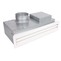 Outils de distribution CVC Diffuseur linéaire Système de chauffage central Ouvertures d'aération Fente de ventilation Grille Diffuseur VAV Boîte de plénum d'air
