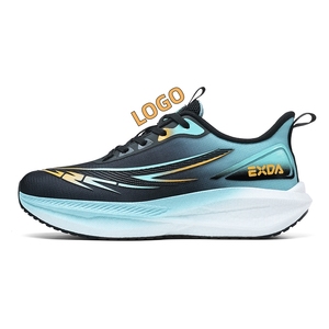 Chaussures de sport décontractées à lacets pour jeunes hommes, avec logo personnalisé du fournisseur, haute élasticité et absorption des chocs - Product Image 1