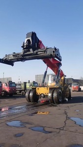 รถยกตู้คอนเทนเนอร์แบบ Reach Stacker ยี่ห้อ S-A-N-Y  KALMAR KONECRANE ขนาด 45 ตัน มาตรฐานส่งออก พร้อมเอกสารครบถ้วน พร้อมจัดส่งต่างประเทศ - Product Image 3