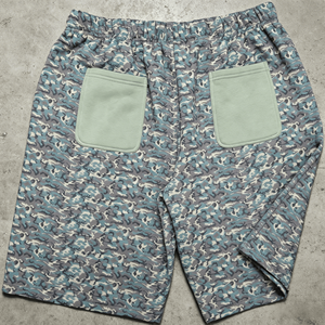 Shorts Bermuda Camouflage Homme Taille Mi-Haute Cordon de Serrage Élastique Respirant Style Décontracté Imprimé Coton - Product Image 4