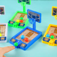 Juego de Juguetes Educativos de Plástico para Niños, Mini Canasta de Baloncesto Interactiva de Escritorio con Logotipo Personalizado, Juegos Prácticos para Niños