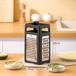 Custom Logo 4 in 1 <b>Kitchen</b> <b>Plastic</b> Fruit & Vegetable Cutter Slicer & Grater Flat Folds Gadgets for Cooking Vegetable Slicer - Product Image 6