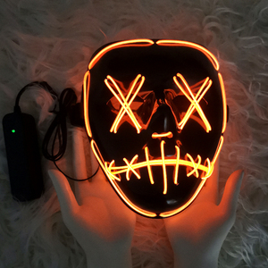 <span class=keywords><strong>Maschera</strong></span> LED Integrale da Stregone <span class=keywords><strong>per</strong></span> Travestimento Horror <span class=keywords><strong>per</strong></span> <span class=keywords><strong>Adulti</strong></span>, Festa <span class=keywords><strong>in</strong></span> <span class=keywords><strong>Maschera</strong></span> di Halloween - Product Image 1