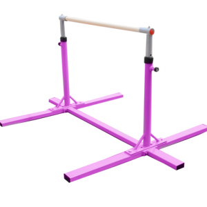 gimnasia <span class=keywords><strong>bar</strong></span> CE aprobado ajustable de gimnasia bares con fibra de vidrio carril y la pierna de la fábrica de China - Product Image 1