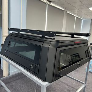 Hardtop de camionnette en aluminium imperméable à trois portes avec boîte de rangement pour accessoires Ford Ranger/F150/Tacoma/HILUX REVO - Product Image 2