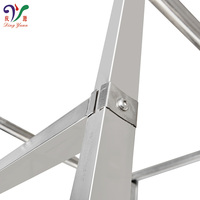 Table robuste pour restaurant Tables de restauration et de préparation en acier inoxydable Table de travail de cuisine pour traiteur