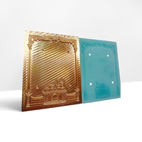 Matriz de estampado en relieve 3D de resina que ahorra tiempo para estampado en caliente de latón, reduce el costo de mano de obra, placa de alineación