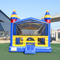 Château gonflable de qualité commerciale en PVC, petit château gonflable pour enfants