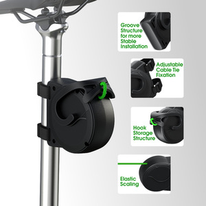 Cordon de remorquage flexible et rétractable pour vélo, tracteur, VTT, cordon de traction parent-enfant, remorque, outils de cyclisme en plein air - Product Image 4