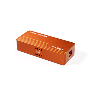 Tesmart usb4 80Gbps PCIe 5.0 / 4.0 / 3.0 NVMe SSD bao vây Tương thích với Thunderbolt 5 usb4 USB 3.2 Gen 2x2 M.2 SSD trường hợp - Product Image 1